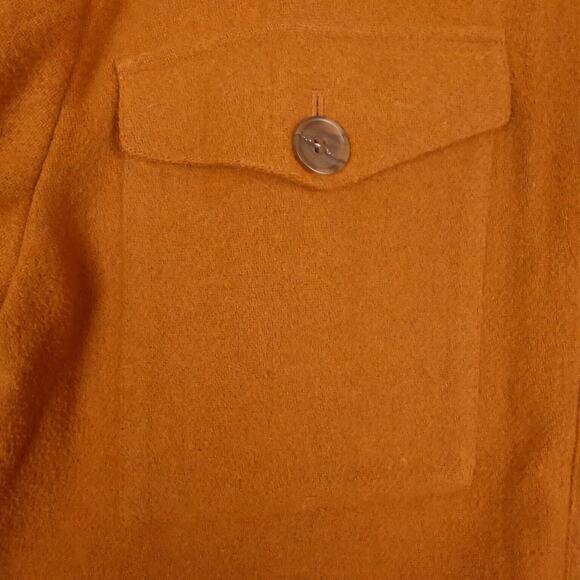 Treasure and Bond Shacket Womens SZ L Heavyweight Button Up Casual Oversized - Picture 2 of 10